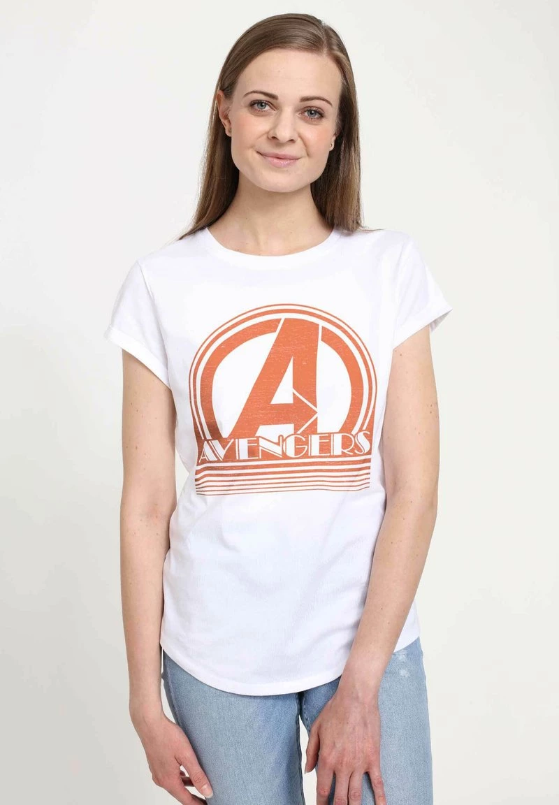 Henry Tiger MARVEL AVENGERS CLASSIC - RETRO AVENGERS ICON - T-Shirt Print - White | Damen 1 Henry Tiger MARVEL AVENGERS CLASSIC - RETRO AVENGERS ICON - T-Shirt Print - White | Damen