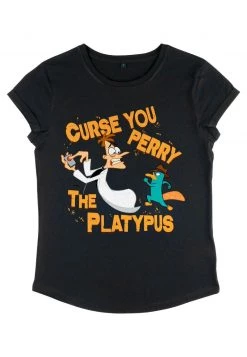 Henry Tiger DISNEY CLASSICS CURSE YOU - T-Shirt Print - Black | Damen -Günstiges Henry Tiger Geschäft 263938eb02054b60b268940c17cc2ee7