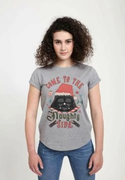 Henry Tiger STAR WARS NAUGHTY SIDE - T-Shirt Print - Melange Grey | Damen -Günstiges Henry Tiger Geschäft 268bf4e26fd94f9aa4e3b1a022224515