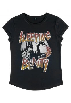 Henry Tiger Damen DISNEY BEAUTY SLEEP - T-Shirt Print - Black -Günstiges Henry Tiger Geschäft 26d11ea480a5436fac72e6d3a7965df6