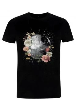 Henry Tiger STAR WARS: CLASSIC - FLORAL DEATH STAR - T-Shirt Print - Black | Unisex -Günstiges Henry Tiger Geschäft 26da6ed059874722aca2c375dd8f17f2