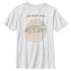 Henry Tiger Unisex STAR WARS KIDS LET ME SLEEP - T-Shirt Print - White