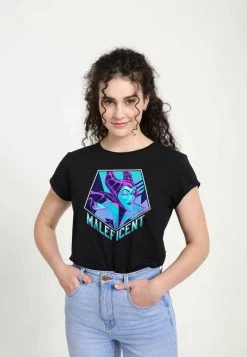 Henry Tiger DISNEY SLEEPING BEAUTY - MALEFICENT PENTANEON - T-Shirt Print - Black | Damen -Günstiges Henry Tiger Geschäft 278244e140ab4bd995c9e9d562fcea07