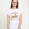 Henry Tiger Damen DISNEY CLASSICS LADY & THE TRAMP - VINTAGE COVER - T-Shirt Print - White