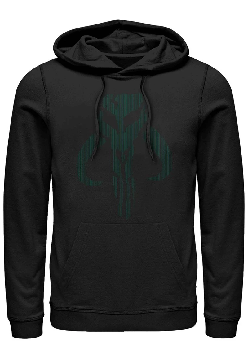 Henry Tiger Unisex STAR WARS MANDO COLOR CHANGE - Kapuzenpullover - Black 1 Henry Tiger Unisex STAR WARS MANDO COLOR CHANGE - Kapuzenpullover - Black