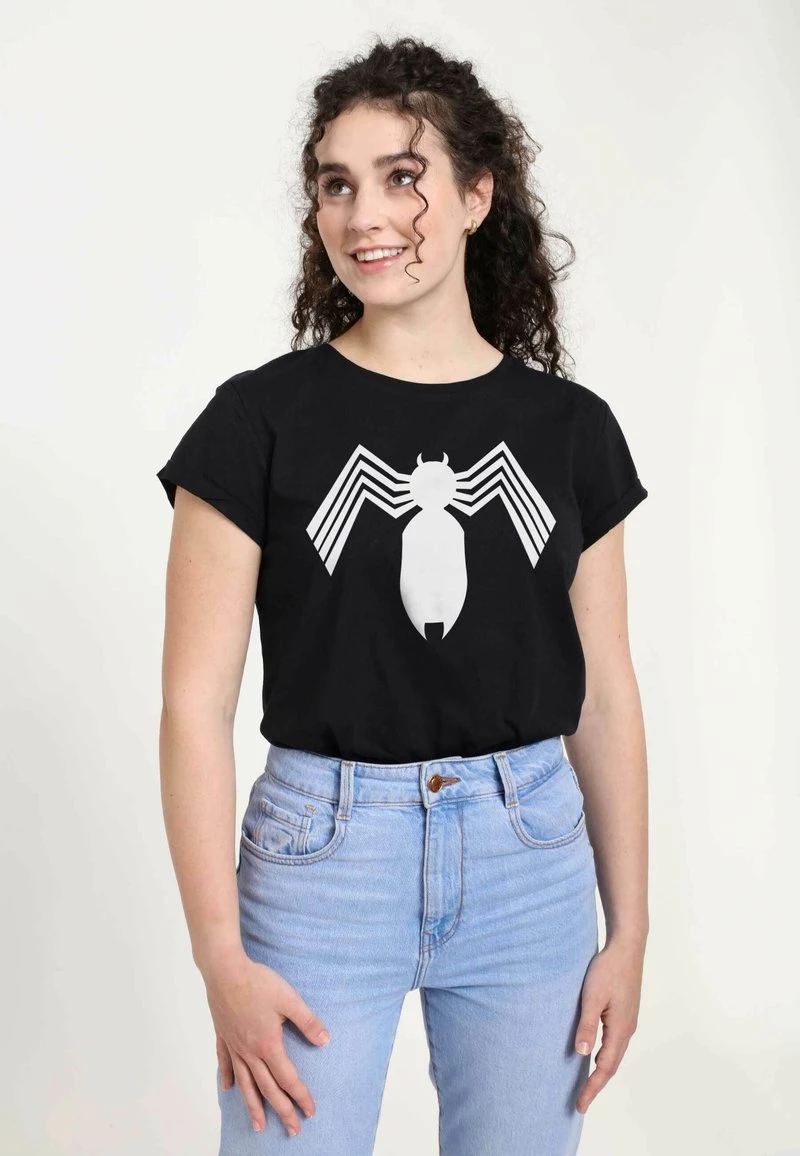 Henry Tiger Damen MARVEL SPIDER-MAN CLASSIC - ALIEN SYMBIOTE ICON - T-Shirt Print - Black 4 Henry Tiger Damen MARVEL SPIDER-MAN CLASSIC - ALIEN SYMBIOTE ICON - T-Shirt Print - Black – Bild 4