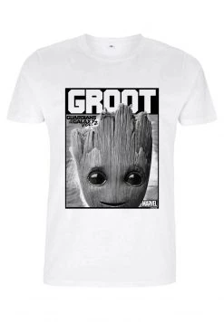 Henry Tiger MARVEL GUARDIANS OF THE GALAXY 2 - GROOT BOLDEN - T-Shirt Print - White | Unisex -Günstiges Henry Tiger Geschäft 27e0686b642d433b929cf0575a9bfc16