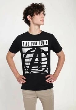 Henry Tiger Unisex MARVEL PANTHER POWER AVENGER - T-Shirt Print - Black -Günstiges Henry Tiger Geschäft 280c3d3f30b64d77af16ecc2ad5158fa