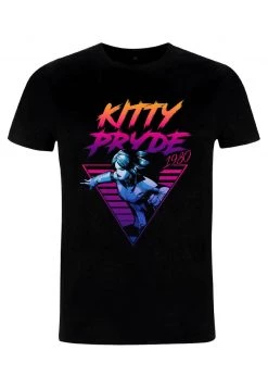 Henry Tiger MARVEL UNISEX NEON KITTY PRYDE - T-Shirt Print - Black -Günstiges Henry Tiger Geschäft 28d4ac376d8a418ebd3ac4ffb03f6c18