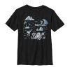Henry Tiger DISNEY VOYAGE COLLAGE - T-Shirt Print - Black | Unisex