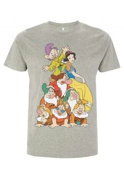 Henry Tiger DISNEY SNOW WHITE - SQUAD DWARF STACK - T-Shirt Print - Melange Grey | Unisex -Günstiges Henry Tiger Geschäft 298d58eb5c164270814873d2ec06a6f4