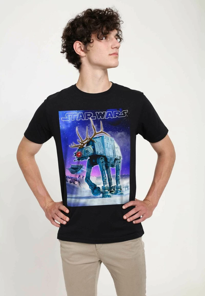 Henry Tiger Unisex STAR WARS WALK THIS WAY - T-Shirt Print - Black 1 Henry Tiger Unisex STAR WARS WALK THIS WAY - T-Shirt Print - Black