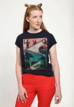 Henry Tiger Damen STAR WARS: THE MANDALORIAN - MANDALORIAN PANELS - T-Shirt Print - Navy Blue 7 Henry Tiger Damen STAR WARS: THE MANDALORIAN - MANDALORIAN PANELS - T-Shirt Print - Navy Blue -Günstiges Henry Tiger Geschäft 2a7da5fea0ca49858ecd4db9682e1205