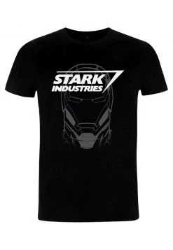 Henry Tiger Unisex MARVEL AVENGERS CLASSIC - STARK INDUSTRIES - T-Shirt Print - Black -Günstiges Henry Tiger Geschäft 2a8de8885f8b4993aea8bab0c2e3ca10