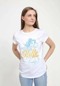Henry Tiger Damen DISNEY DISNEY PRINCESSES - BELLE POP - T-Shirt Print - White -Günstiges Henry Tiger Geschäft 2ab4e987fea04323bf02ac5fa913557b