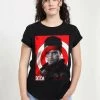 Henry Tiger Damen MARVEL WINTER SOLDIER SHIELD - T-Shirt Print - Black