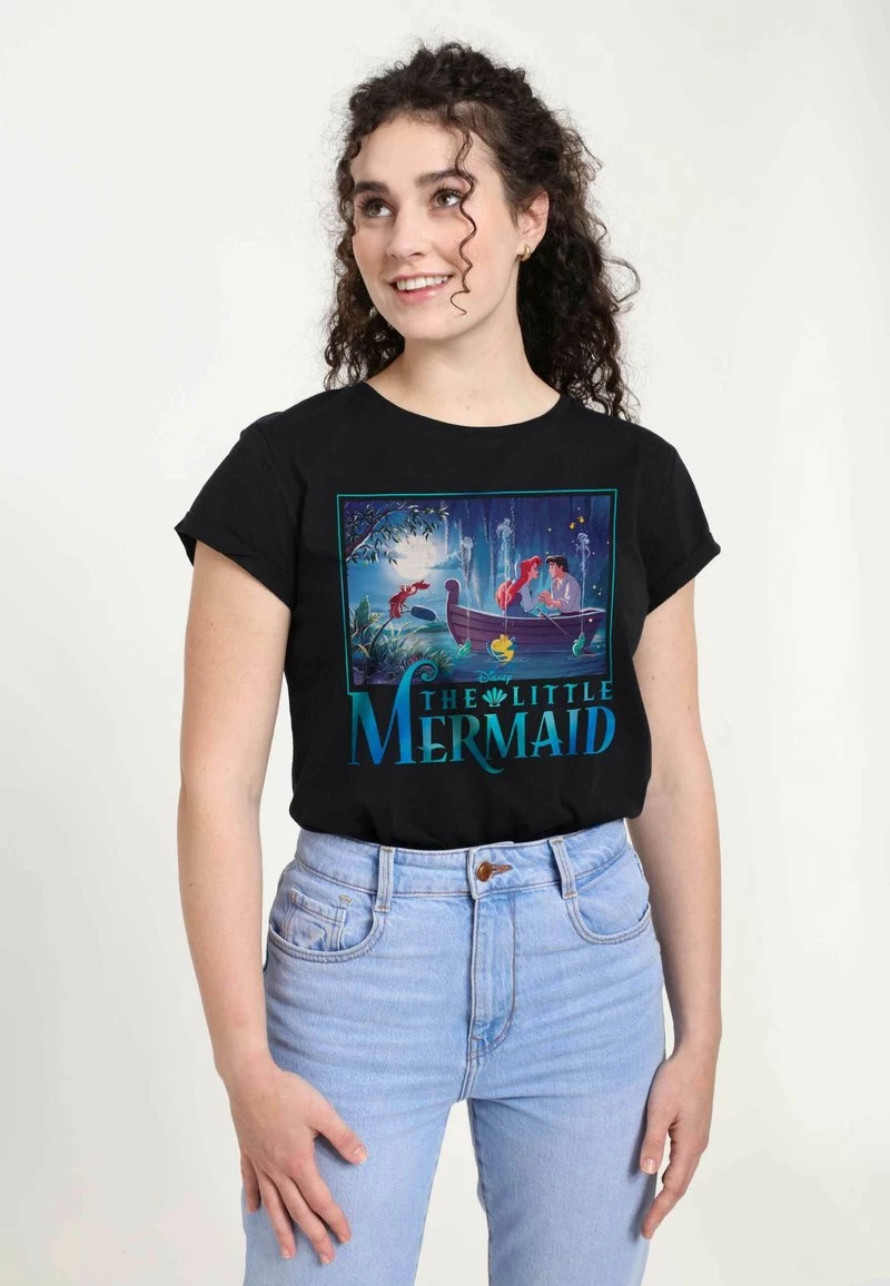 Henry Tiger Damen DISNEY THE LITTLE MERMAID - LITTLE MERMAID TITLE - T-Shirt Print - Black 1 Henry Tiger Damen DISNEY THE LITTLE MERMAID - LITTLE MERMAID TITLE - T-Shirt Print - Black