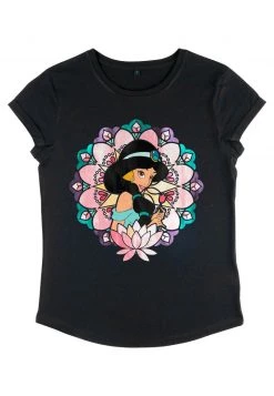 Henry Tiger Damen DISNEY ALADDIN - GLASS JASMINE - T-Shirt Print - Black -Günstiges Henry Tiger Geschäft 2b101661d3b942b49d8e639b45e08a04