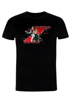 Henry Tiger MARVEL BLACK WIDOW - BETTER THAN ONE - T-Shirt Print - Black | Unisex -Günstiges Henry Tiger Geschäft 2b3e38ec5e684e32b654ff4f43295568