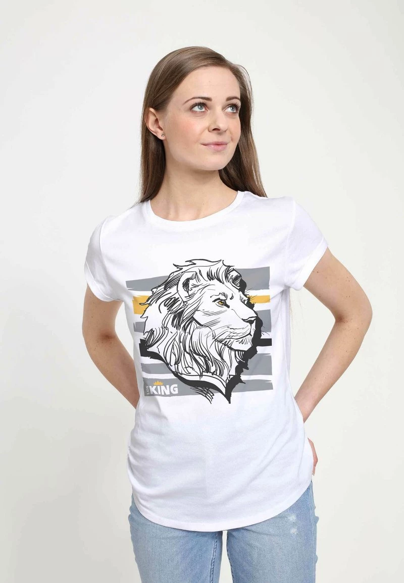 Henry Tiger T-Shirt Print - White | Damen 4 Henry Tiger T-Shirt Print - White | Damen – Bild 4