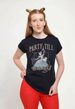 Henry Tiger Damen DISNEY TILL WE BYE - T-Shirt Print - Navy Blue -Günstiges Henry Tiger Geschäft 2b7b98066e944766bd4620776a463c29