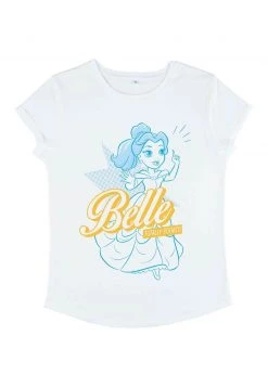 Henry Tiger Damen DISNEY DISNEY PRINCESSES - BELLE POP - T-Shirt Print - White -Günstiges Henry Tiger Geschäft 2bdbafde775f4c3383477cc366e6eaa3