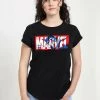Henry Tiger Damen MARVEL AVENGERS CLASSIC - STRANGE MARVEL - T-Shirt Print - Black