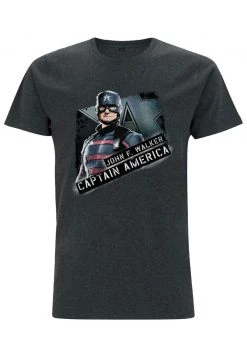 Henry Tiger Unisex MARVEL - T-Shirt Print - Melange Black -Günstiges Henry Tiger Geschäft 2bdee4d477da4cea8651cf58a8fc8888