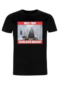 Henry Tiger Unisex STAR WARS ESCALATED QUICKLY - T-Shirt Print - Black -Günstiges Henry Tiger Geschäft 2be55317c877476b9e1b95297310f9da
