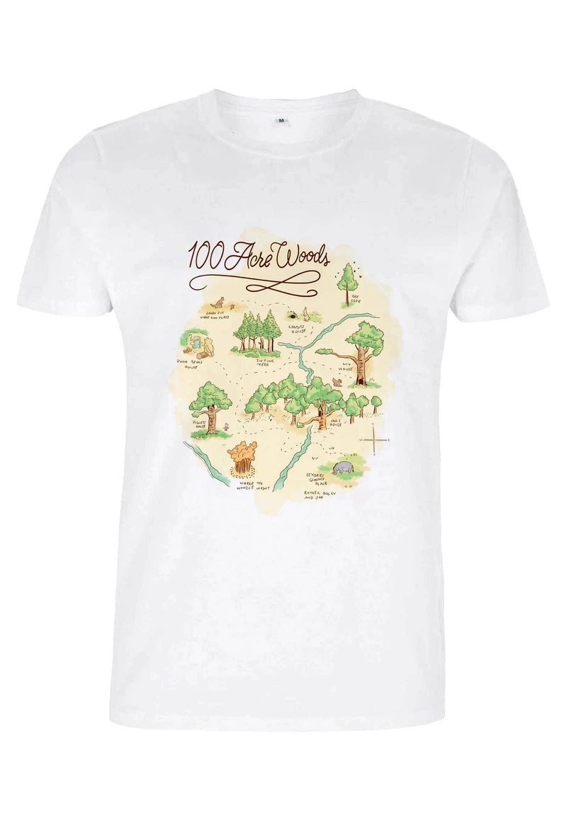 Henry Tiger DISNEY CLASSICS WINNIE THE POOH - 100 ACRE MAP - T-Shirt Print - White | Unisex 5 Henry Tiger DISNEY CLASSICS WINNIE THE POOH - 100 ACRE MAP - T-Shirt Print - White | Unisex – Bild 5