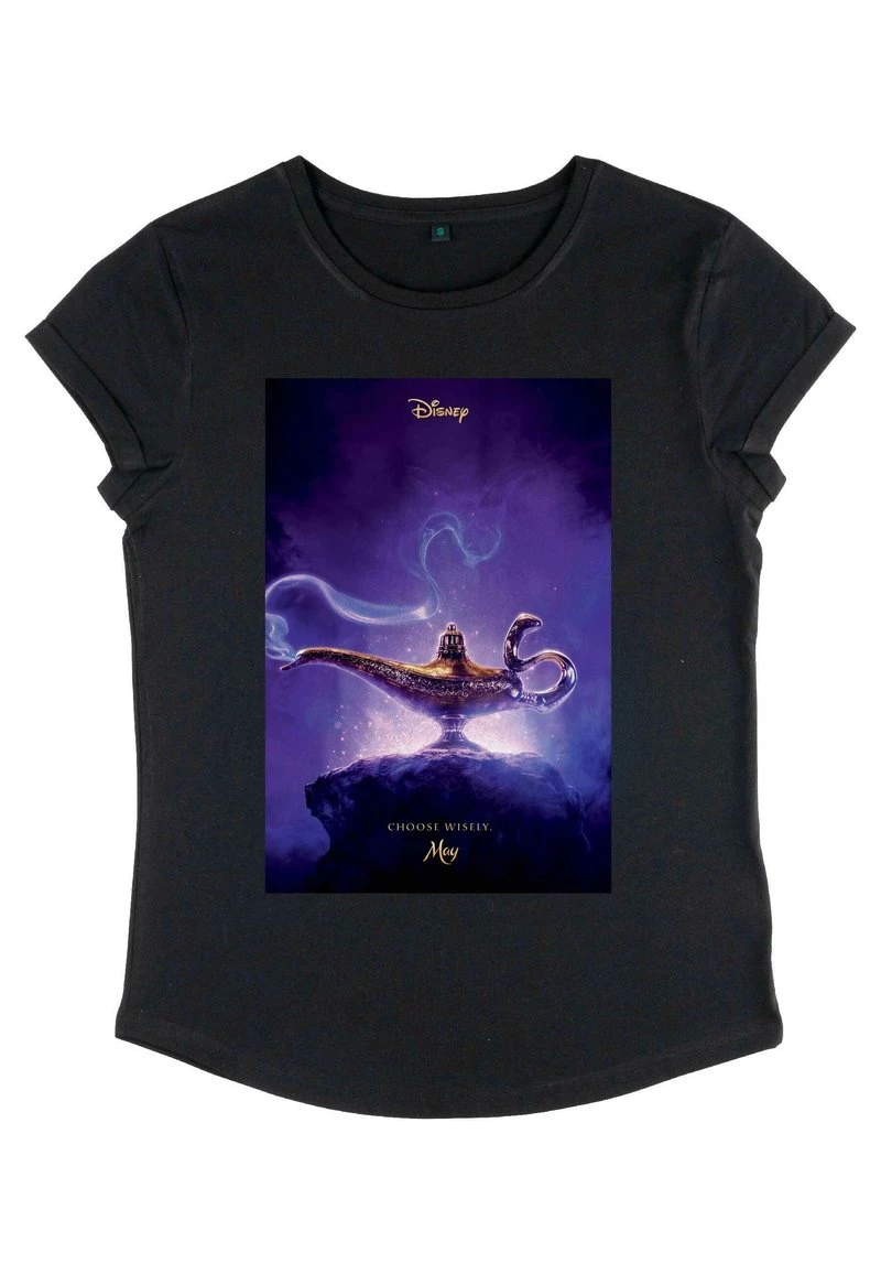 Henry Tiger Damen DISNEY ALADDIN LIVE ACTION POSTER - T-Shirt Print - Black 5 Henry Tiger Damen DISNEY ALADDIN LIVE ACTION POSTER - T-Shirt Print - Black – Bild 5