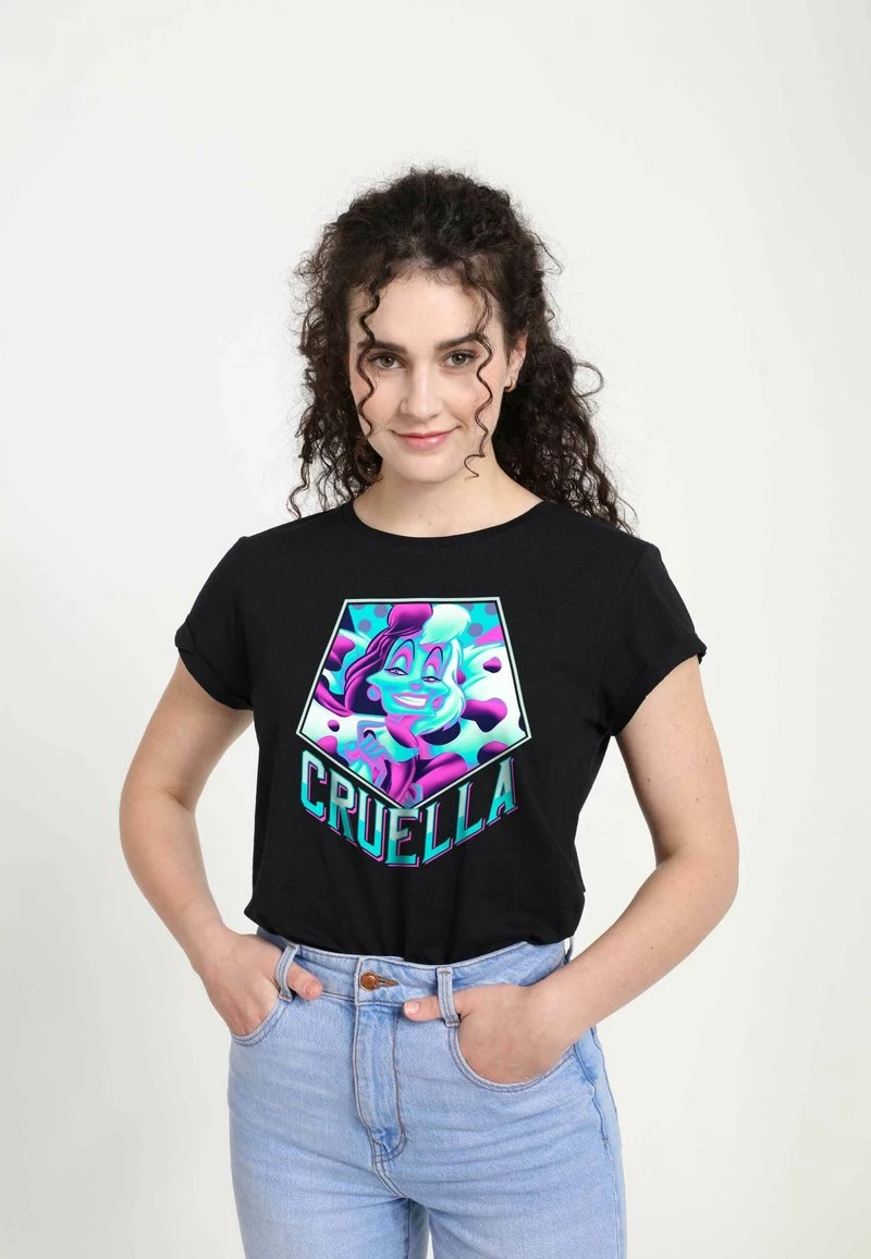 Henry Tiger Damen DISNEY 101 DALMATIANS - CRUELLA PENTANEON - T-Shirt Print - Black 4 Henry Tiger Damen DISNEY 101 DALMATIANS - CRUELLA PENTANEON - T-Shirt Print - Black – Bild 4