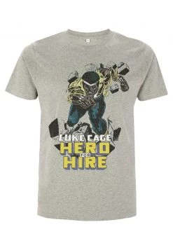 Henry Tiger Unisex MARVEL DEFENDERS - HERO FOR HIRE - T-Shirt Print - Melange Grey -Günstiges Henry Tiger Geschäft 2cb49e3f7d714008a84e9c9913ac663b