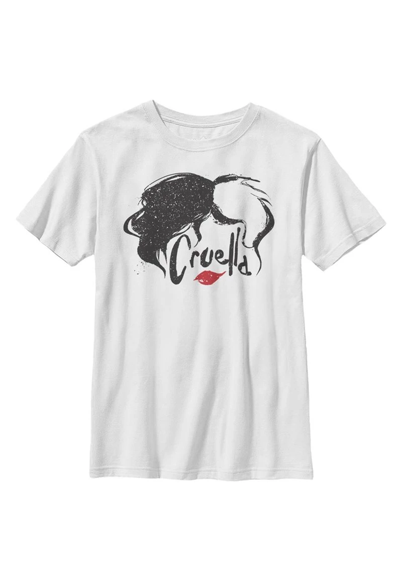 Henry Tiger Unisex DISNEY CRUELLA SIMPLY - T-Shirt Print - White 1 Henry Tiger Unisex DISNEY CRUELLA SIMPLY - T-Shirt Print - White