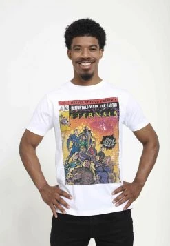 Henry Tiger Unisex T-Shirt Print - White