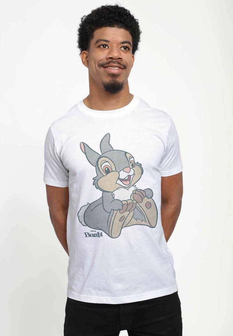 Henry Tiger DISNEY CLASSICS UNISEX BIG THUMPER - T-Shirt Print - White 1 Henry Tiger DISNEY CLASSICS UNISEX BIG THUMPER - T-Shirt Print - White