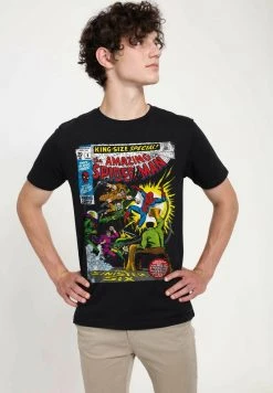 Henry Tiger MARVEL SPIDER-MAN CLASSIC - SINISTER 6 COMIC - T-Shirt Print - Black | Unisex -Günstiges Henry Tiger Geschäft 2d3f6ab7eb5a4b48baea0f3f0c3cf916