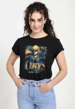 Henry Tiger Damen STAR WARS: THE MANDALORIAN - MANDO MEMORY - T-Shirt Print - Black -Günstiges Henry Tiger Geschäft 2d7a035c2ddb4c3486d0b95ffa74c05c