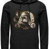 Henry Tiger Unisex STAR WARS MANDOMON EPI MANDO - Kapuzenpullover - Black