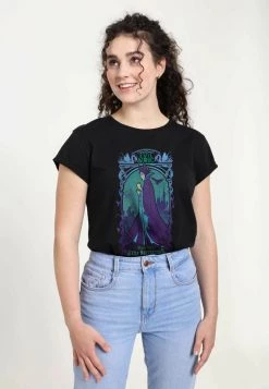 Henry Tiger Damen DISNEY SLEEPING BEAUTY - MALEFICENT THE SORCERESS - T-Shirt Print - Black -Günstiges Henry Tiger Geschäft 2edf40d601694c8e8714aa586b4454b0