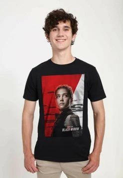 Henry Tiger MARVEL UNISEX WIDOWS SISTER - T-Shirt Print - Black