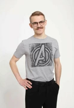 Henry Tiger Unisex MARVEL - T-Shirt Print - Melange Grey 7 Henry Tiger Unisex MARVEL - T-Shirt Print - Melange Grey -Günstiges Henry Tiger Geschäft 2f996f7e81584bc19956e3e5d9ba1fd5