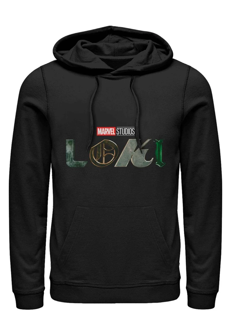 Henry Tiger MARVEL LOKI LOGO - Kapuzenpullover - Black | Unisex 1 Henry Tiger MARVEL LOKI LOGO - Kapuzenpullover - Black | Unisex