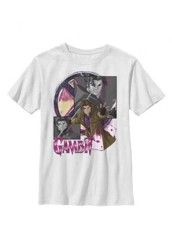 Henry Tiger MARVEL CARD PANELS - T-Shirt Print - White | Unisex