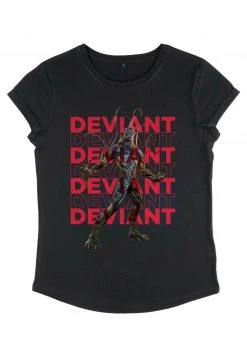 Henry Tiger Damen MARVEL DEVIANT REPEATING - T-Shirt Print - Black -Günstiges Henry Tiger Geschäft 2fe4416a03c34a7a85db912b994c8ffc
