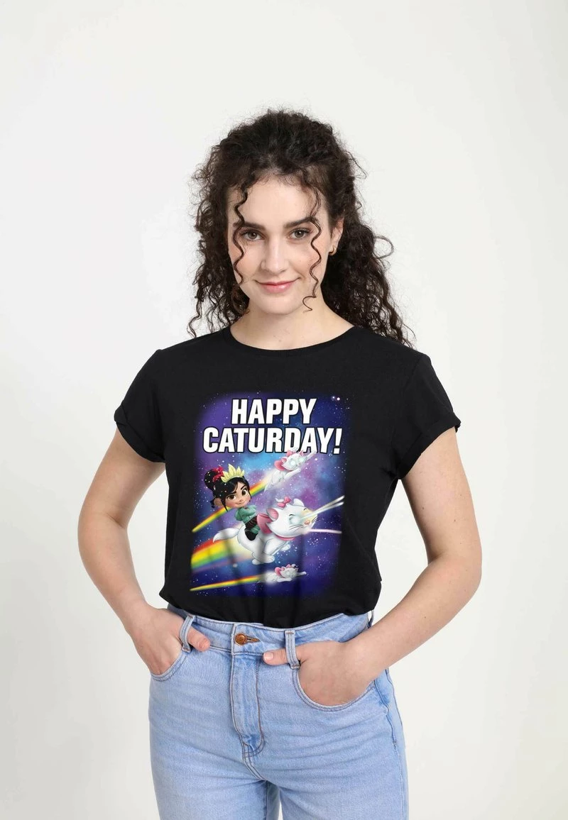 Henry Tiger Damen DISNEY HAPPY CATURDAY STARS - T-Shirt Print - Black 3 Henry Tiger Damen DISNEY HAPPY CATURDAY STARS - T-Shirt Print - Black – Bild 3