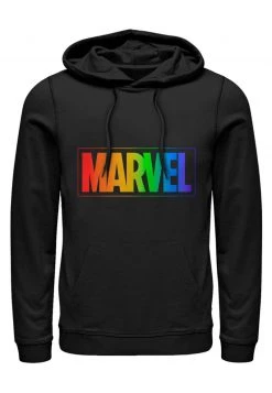 Henry Tiger Unisex MARVEL RAINBOW MARVEL - Kapuzenpullover - Black