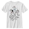 Henry Tiger Unisex DISNEY CLASSICS BIG PUPS - T-Shirt Print - White