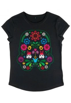 Henry Tiger Damen STAR WARS: CLASSIC - TROOPER ROSEMALING - T-Shirt Print - Black -Günstiges Henry Tiger Geschäft 30600deb53414163af710cdf937ed5dc