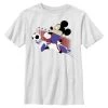 Henry Tiger DISNEY MICKEY MOUSE USA KICK - T-Shirt Print - White | Unisex